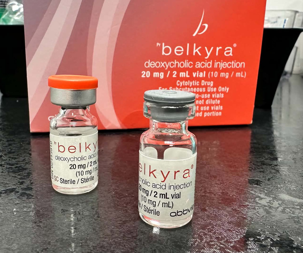 Flacons et emballage du produit Belkyra.
